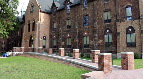 Assumption Hall Accessibility Ramp